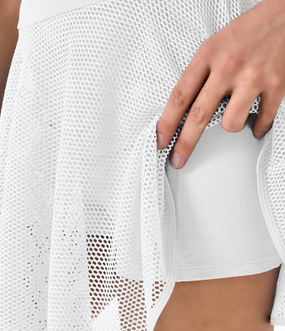 Everyday 2-in-1 Tennis Skirt – Meshmerizing Style & Built-In Shorts