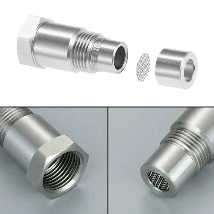 EXHAUSTPRO M18 – Stainless Steel O2 Sensor Adapter for Off-Road & Show Cars