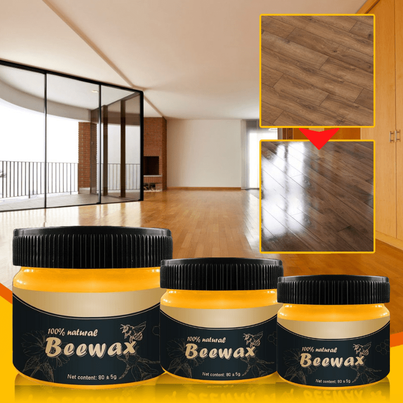 Fast Wood Cleaner and Polisher with Beeswax – 2-Pack for Deep Cleaning and Protection on All Wooden Surfaces-3