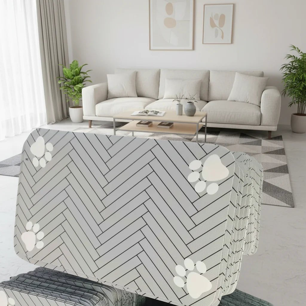 FEEDDRY – Imukykyinen lemmikkikulhon alusta puhtaille lattioille