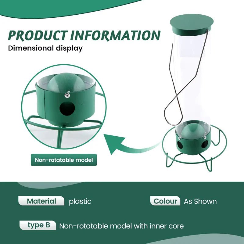 FEEDERGUARD – Nichoir anti-écureuil pour le jardin