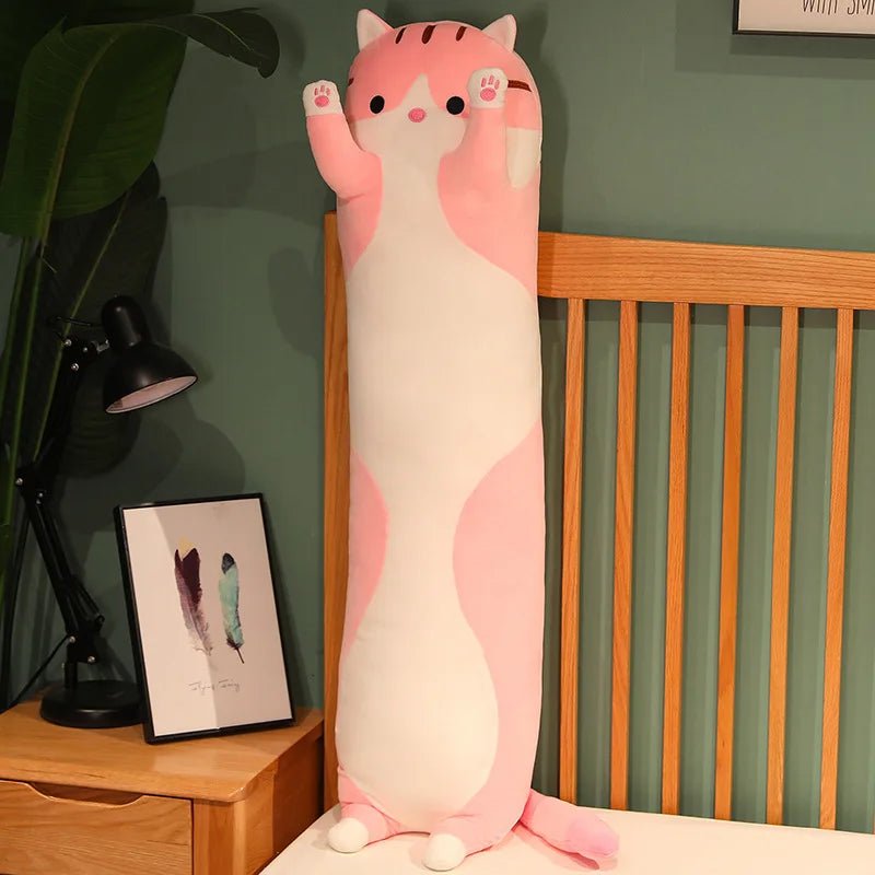 FELINEDREAM – Morbido Cuscino Gatto in Peluche per Bambini
