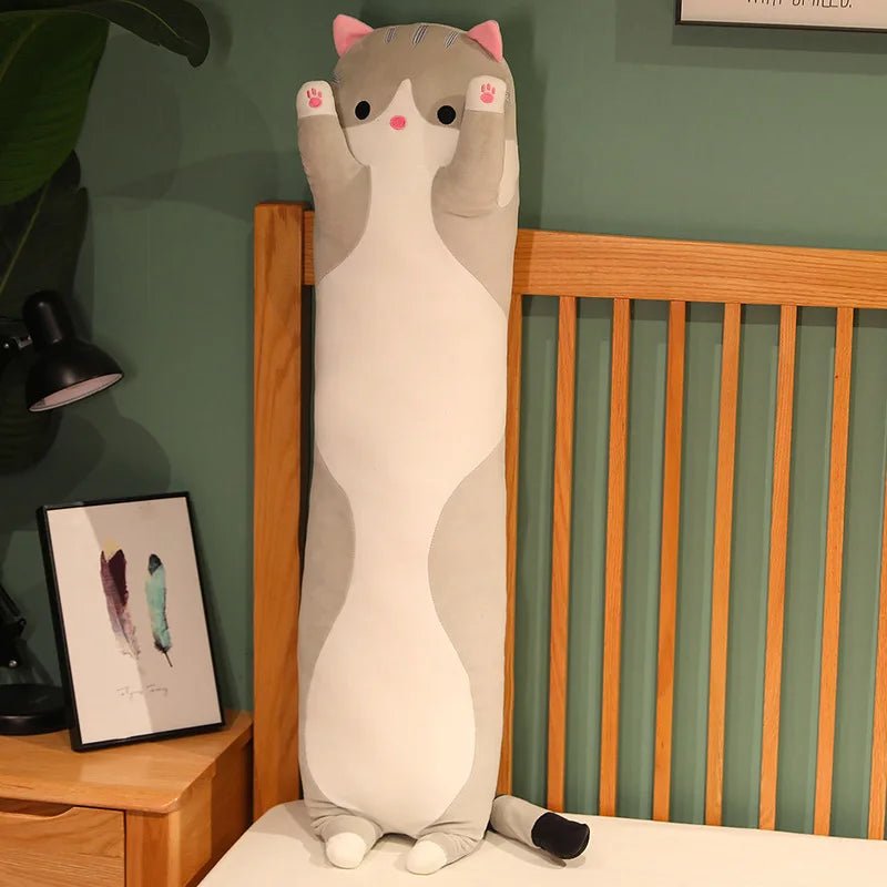 FELINEDREAM – Morbido Cuscino Gatto in Peluche per Bambini