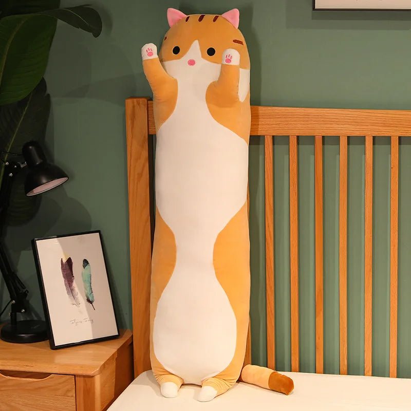 FELINEDREAM – Morbido Cuscino Gatto in Peluche per Bambini