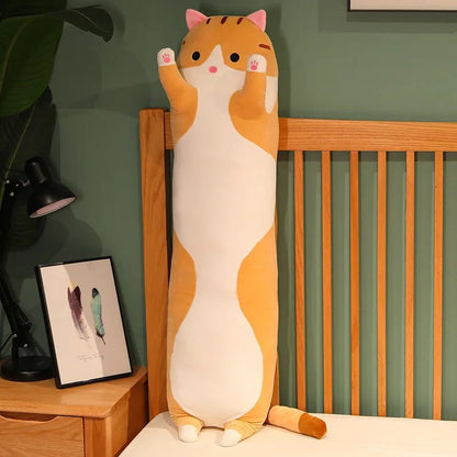 FELINEDREAM – Morbido Cuscino Gatto in Peluche per Bambini