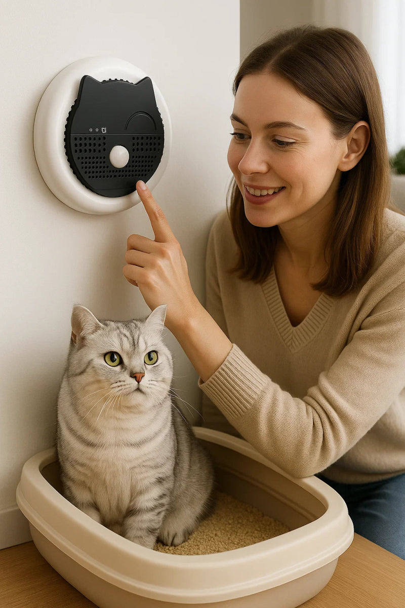 FelineFresh – Granulés désodorisants pour litière de chat, fraîcheur longue durée