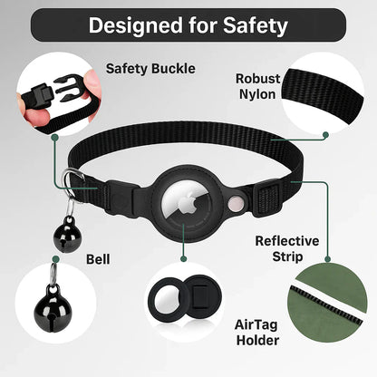 FELITRACK – Coleira com GPS para Gatos com Design Reflector