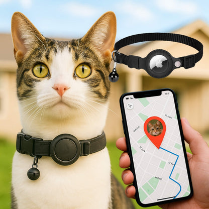 FELITRACK – Coleira com GPS para Gatos com Design Reflector