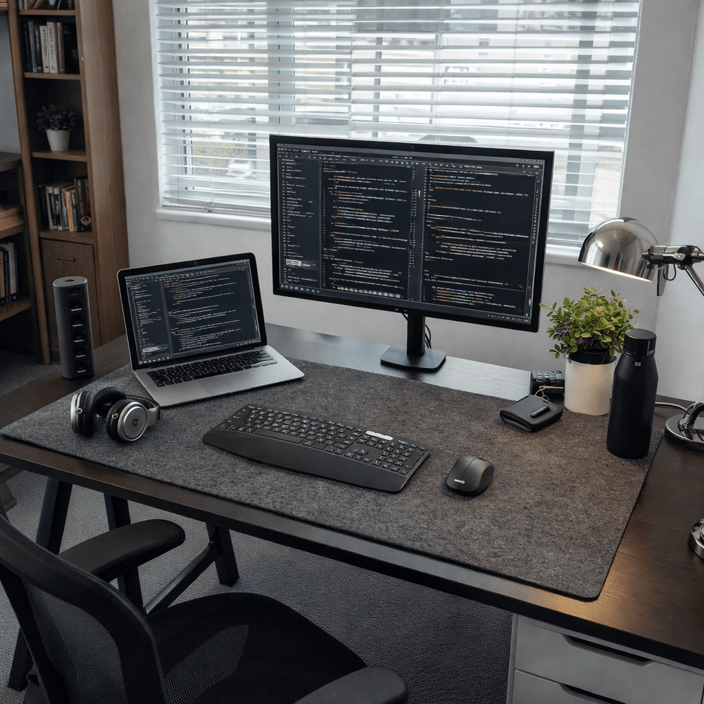 COREPAD – Stable Wool Felt Comfort for Gaming & Work Desks