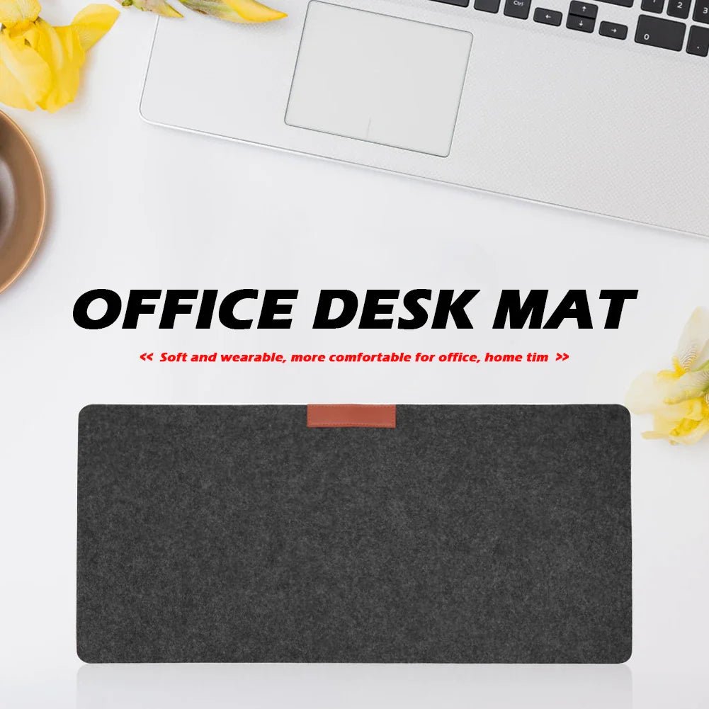 DESKLY – Confort doux en feutre pour des espaces de travail propres