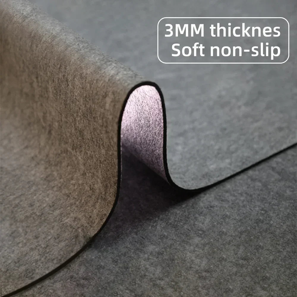 FELTPRO – Grand tapis de bureau en feutre de laine pour un travail fluide et la protection de la table