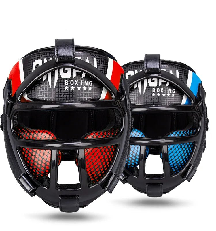  Fightguard - Premium head protection helmet with integrated face mask for kickboxing-4
