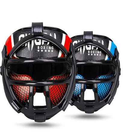 Fightguard - Premium head protection helmet with integrated face mask for kickboxing-4