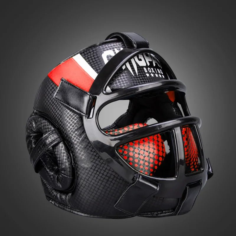  Fightguard - Premium head protection helmet with integrated face mask for kickboxing-5
