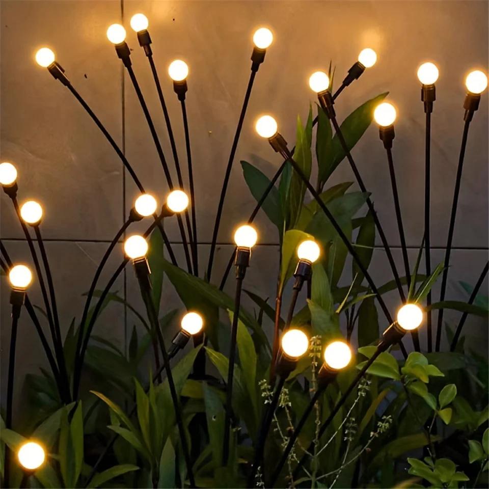 Luces FireFly Candy – Luces solares de jardín para un ambiente mágico por la noche