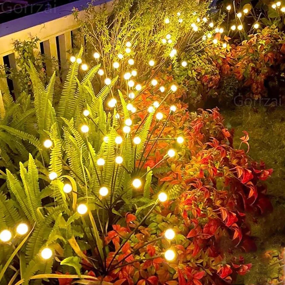 Luces FireFly Candy – Luces solares de jardín para un ambiente mágico por la noche