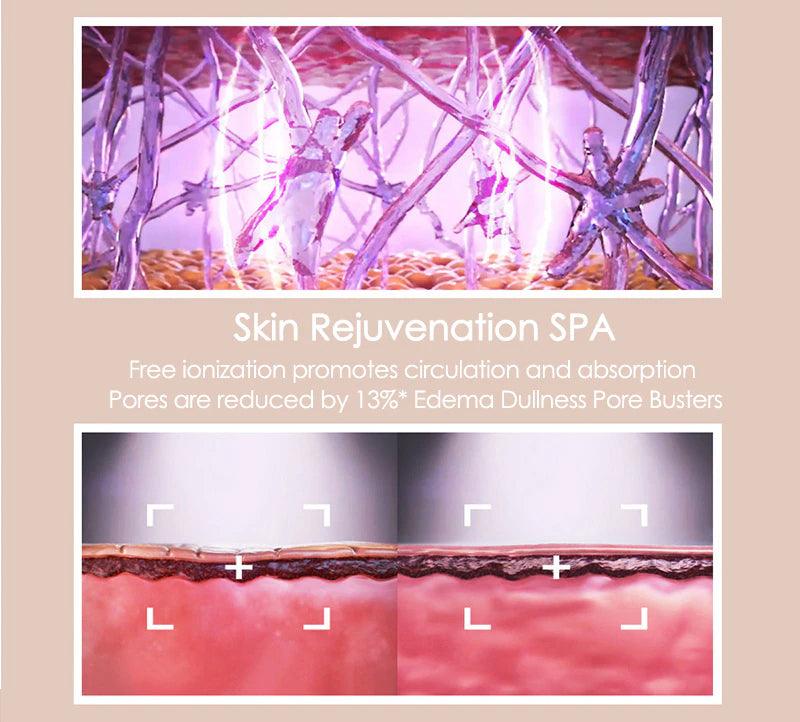  Professional facial massage device with microstrow for tighter skin-5