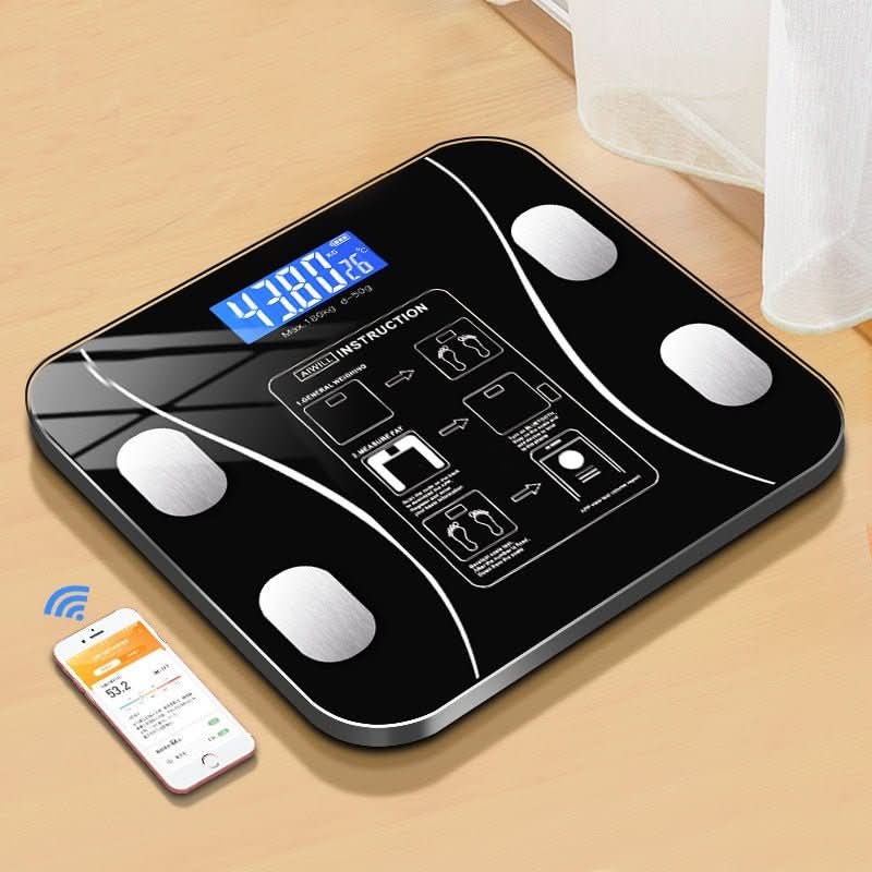  Fitscale body fat scale with app connection - 11 measured values ​​for your health-3