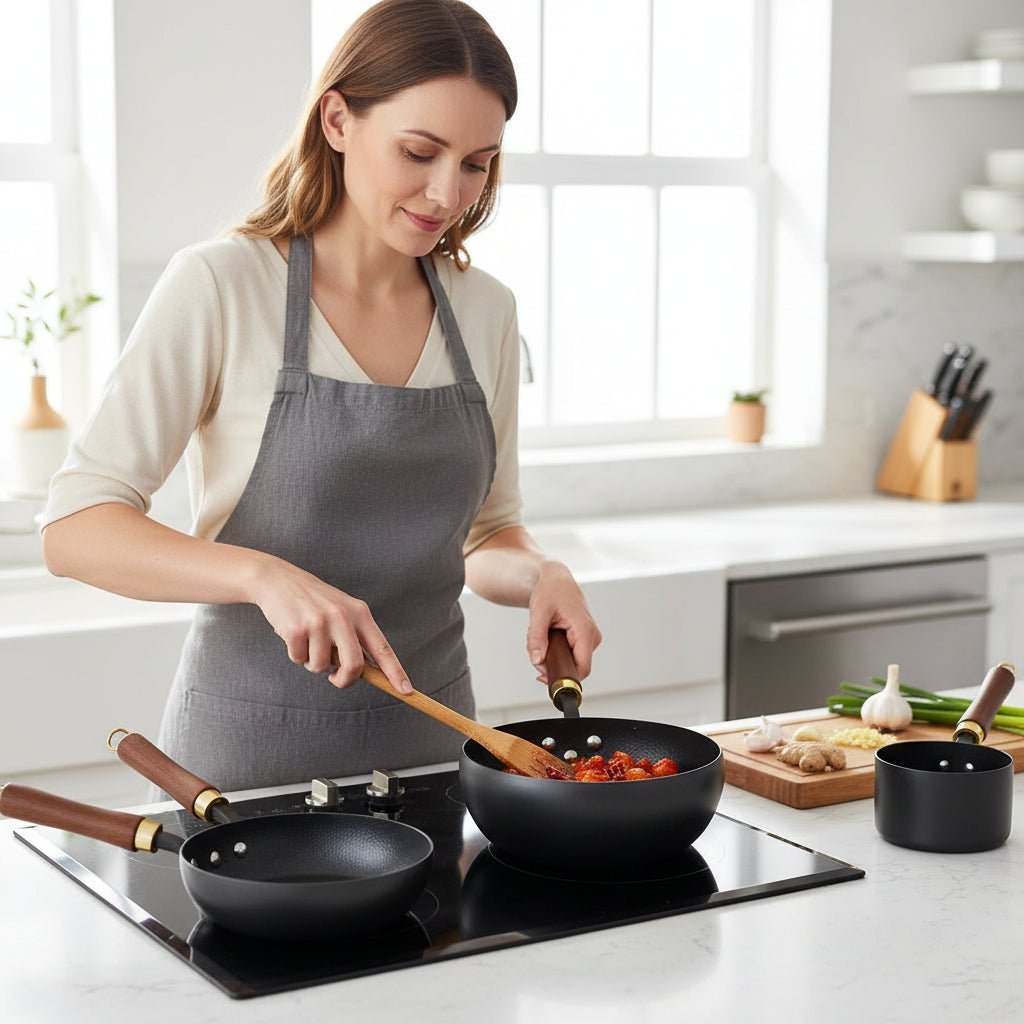 IRONPOTX – Handmade Iron Cooking Pot for Gas & Induction 2