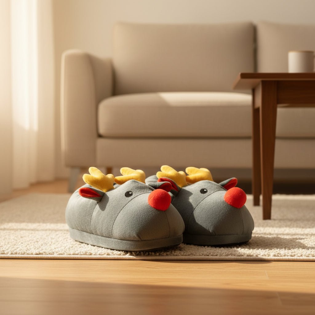 FLEECEEZ – Pantofole in pile accoglienti per un caldo comfort interno