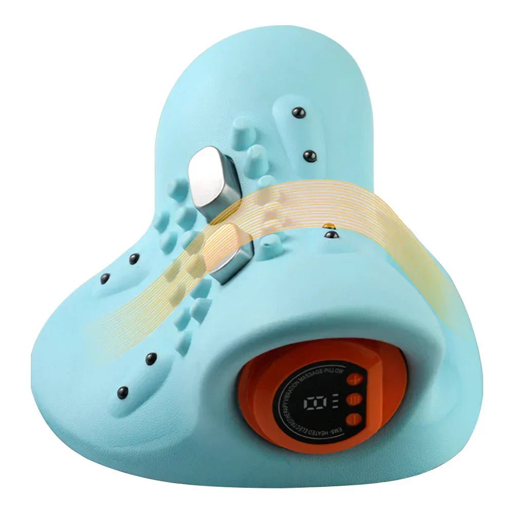  Flex see neck massage device - EMS technology for pain relief & relaxation-2