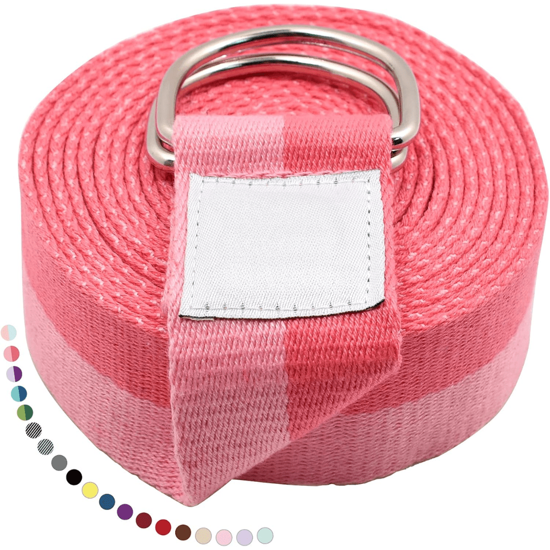  Flexfit Yoga band-adjustable D-ring band for flexibility and comfort-2
