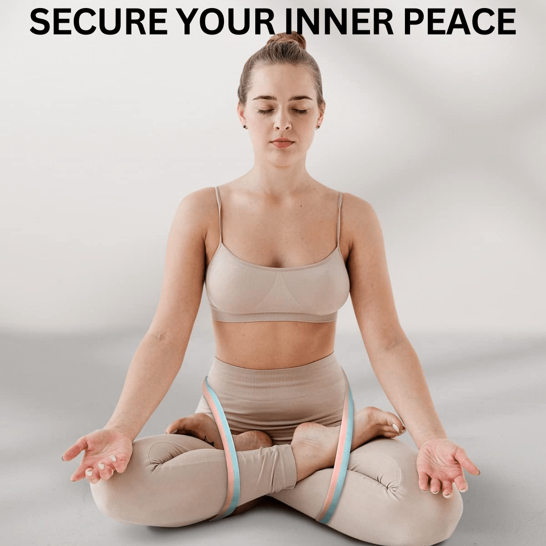  Flexfit Yoga band-adjustable D-ring band for flexibility and comfort-4