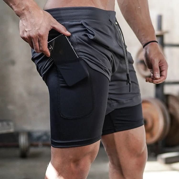 FORCECAMO – Pantaloncini sportivi mimetici da uomo con comfort e flessibilità