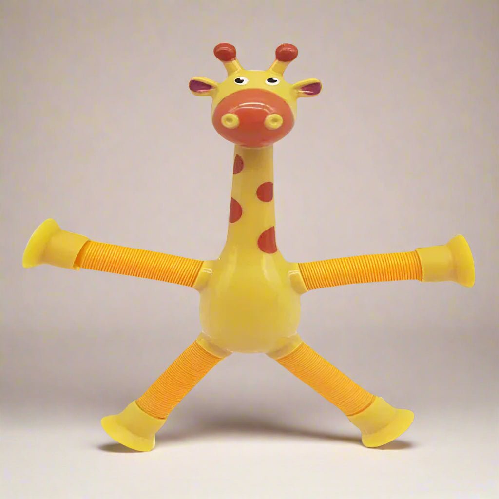 Flexigiraffe - Giocattolo flessibile da allungare e piegare per bambini - Abilità motorie e gioco creativo