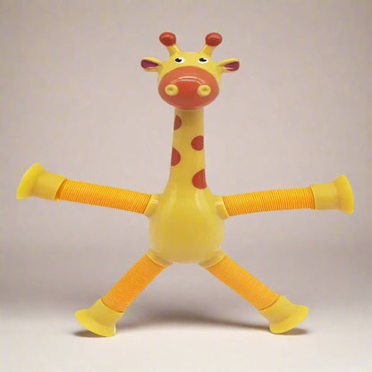 Flexigiraffe - Giocattolo flessibile da allungare e piegare per bambini - Abilità motorie e gioco creativo