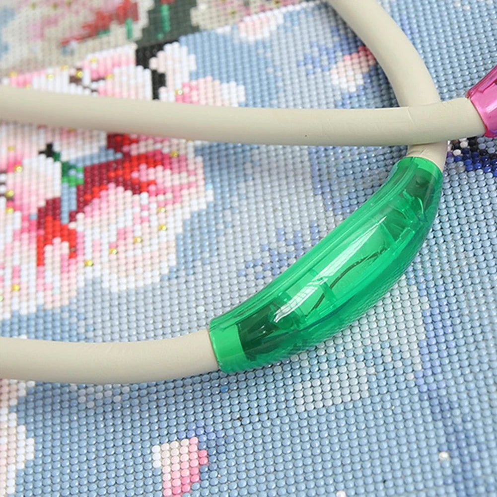 FlexiGlow – Lampada da collo LED flessibile per maglia, artigianato e lettura