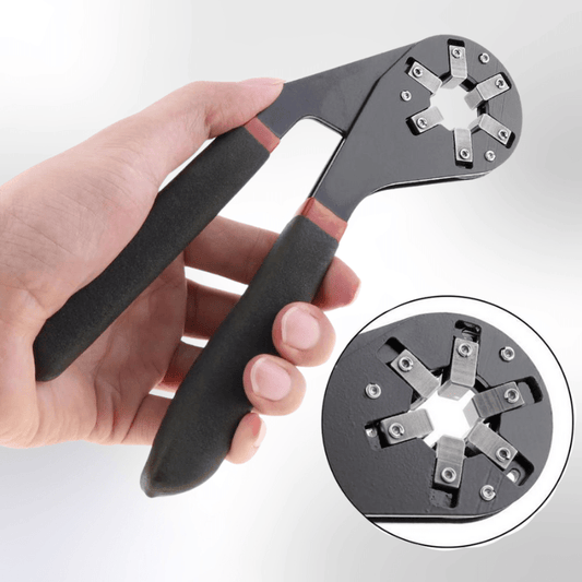 Adjustable Torque Wrench – Ergonomic Multi-Size Tool for Home and Professional Use, Carbon Steel, 6-20mm Clamping Range-1