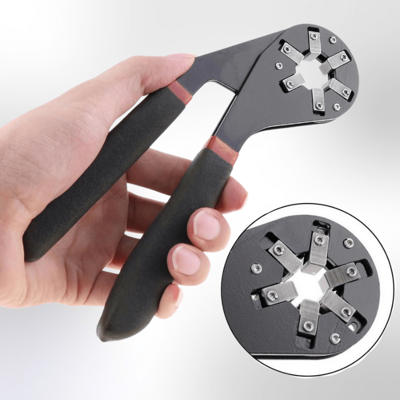 Variant image for Adjustable Torque Wrench – Ergonomic Multi-Size Tool for Home and Professional Use, Carbon Steel, 6-20mm Clamping Range-1