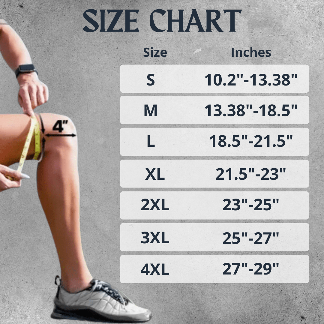 FlexiKnee-tukiside – säädettävä polvituki plus-kokoisille