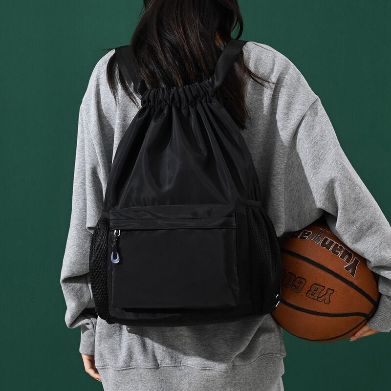 FlexiPack – Zaino resistente con coulisse e scomparto per scarpe