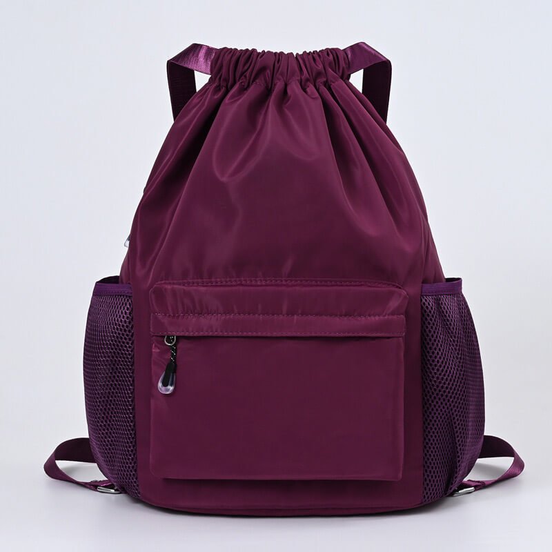 FlexiPack – Zaino resistente con coulisse e scomparto per scarpe