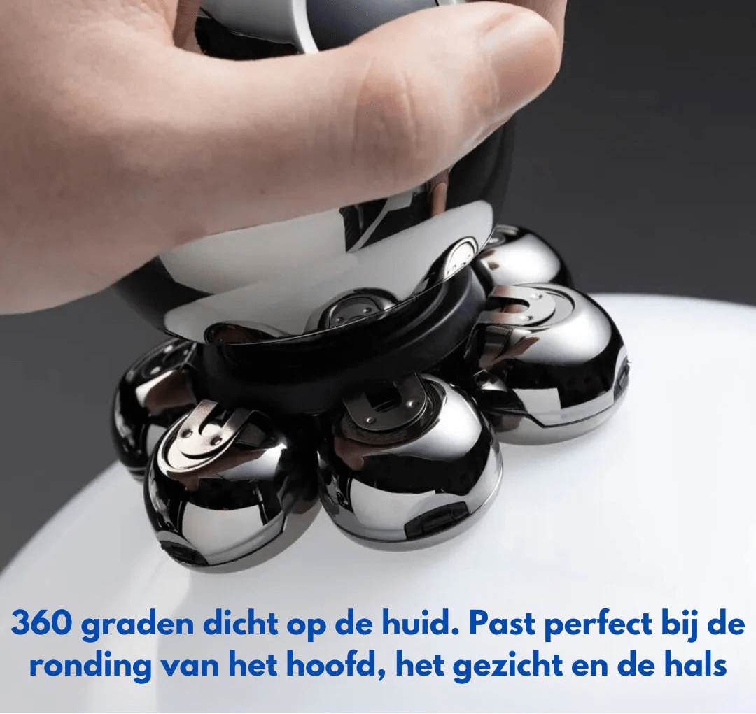 FlexiShave Pro - Rasoio elettrico 7D per una rasatura liscia e senza irritazioni