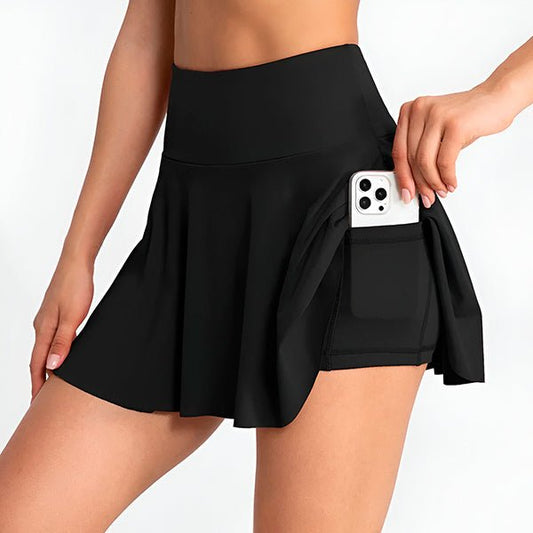 FLEXMOVE SKIRT – Sporty Women's Skirt with Built-In Shorts for Active Days