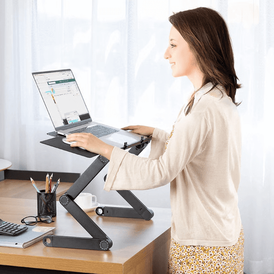 FLEXSTAND 360 - Ergonomische laptopstandaard voor gezond en flexibel werken