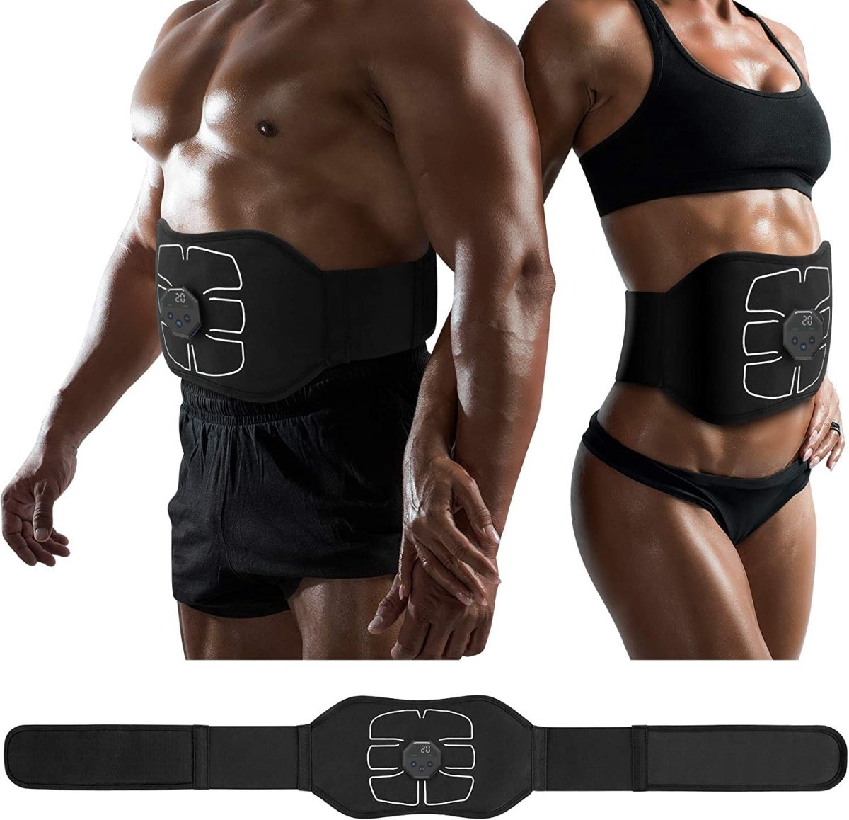  FlexTone Sculpt - EMS abdominal muscle trainer device for effective training in 15 minutes-5