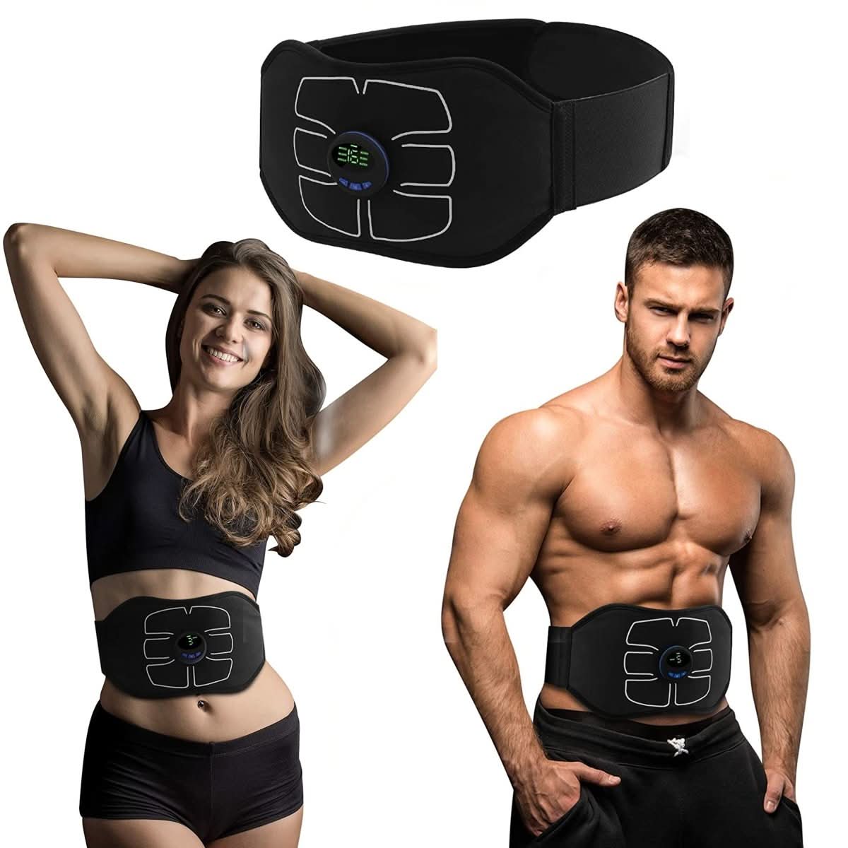  FlexTone Sculpt - EMS abdominal muscle trainer device for effective training in 15 minutes-2