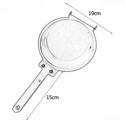 Multifunctional cast iron pan with non -stick coating - ideal for pancakes, French toast and eggs 5
