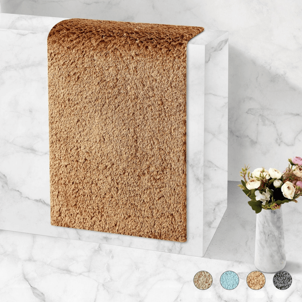 Alfombrilla de baño ultra absorbente Veloura | Alfombrilla de baño antideslizante y suave para comodidad y seguridad