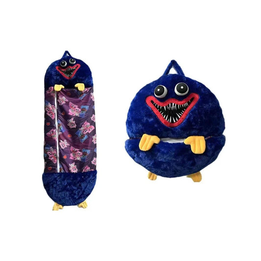 Floppipals – Cuddly Plush Toy with Integrated Sleeping Bag – Play, Rest and Sleep in One