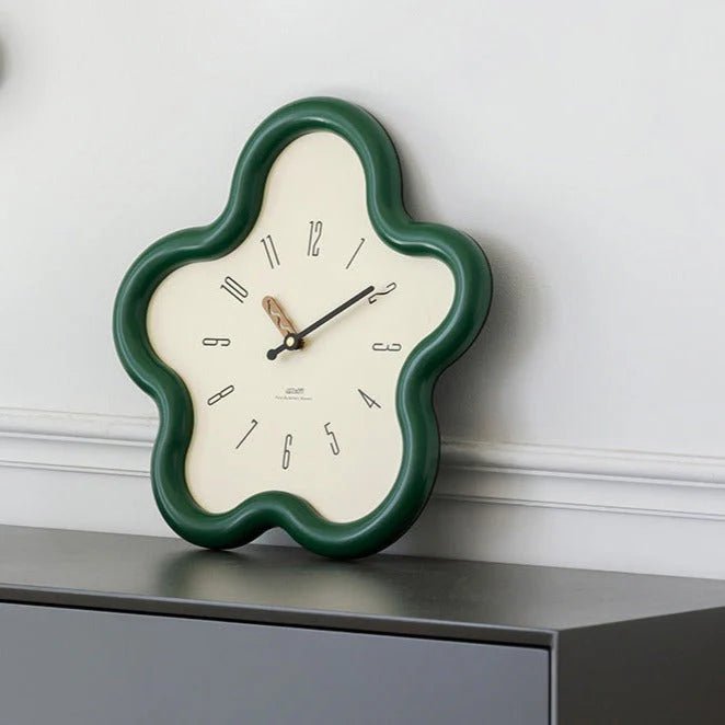 FLORACLOCK – 3D Flower Pendulum Wall Clock with Silent Sweep Movement 2