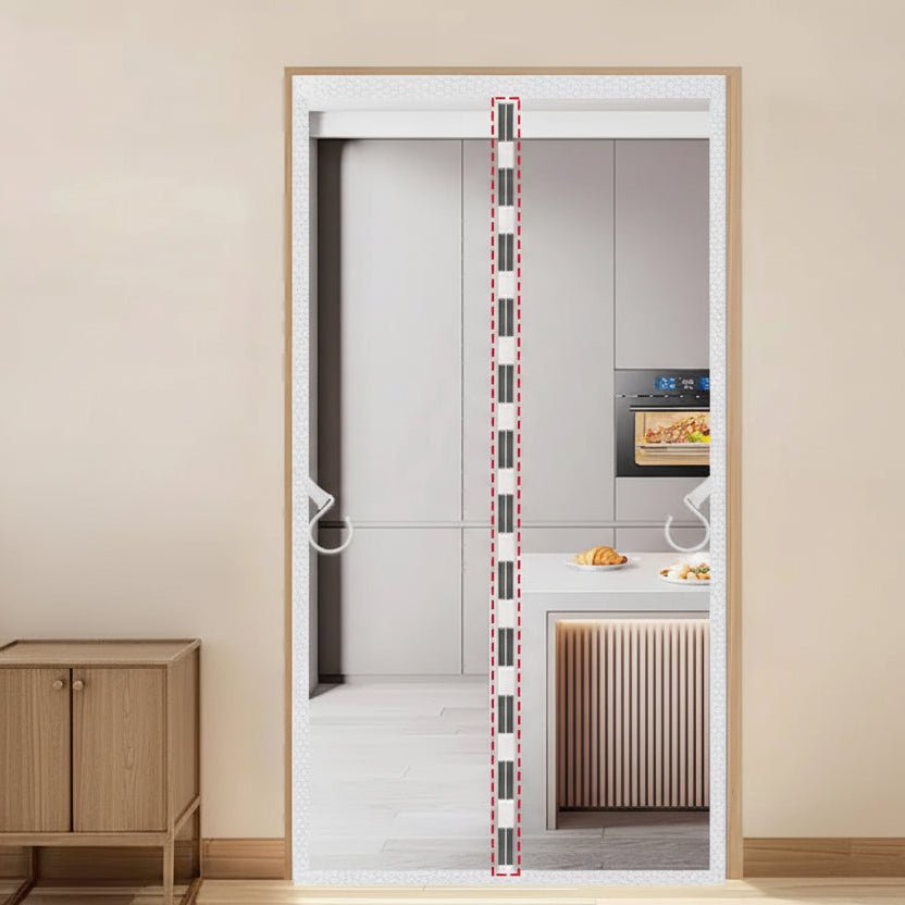 Transparent Windproof Air Conditioning Partition Curtain - Easy Install & Mosquito Proof 0