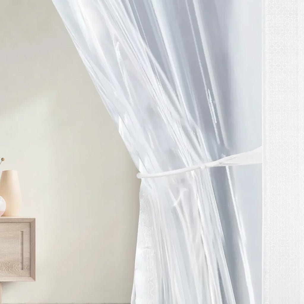 Transparent Windproof Air Conditioning Partition Curtain - Easy Install & Mosquito Proof 2