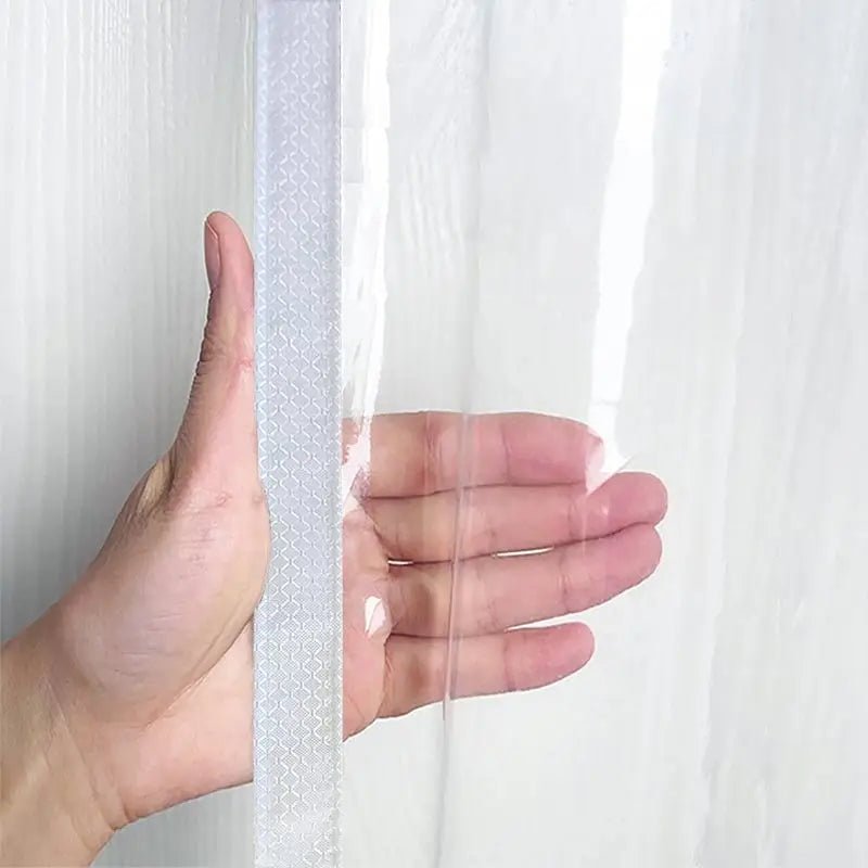 Transparent Windproof Air Conditioning Partition Curtain - Easy Install & Mosquito Proof 3