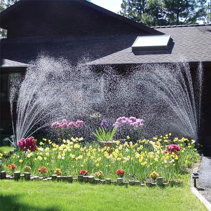 FLOWCIRCLE – Automatic 360-Degree Multi-Head Sprinkler for Full Garden Coverage 3