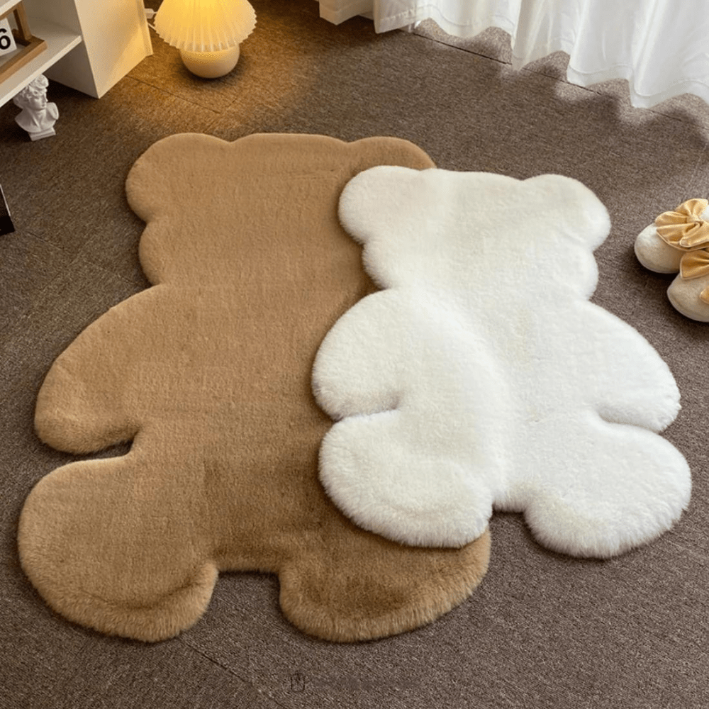 KIDDYCLOUD – Plush Cartoon Floor Mat for Bedroom Comfort 4